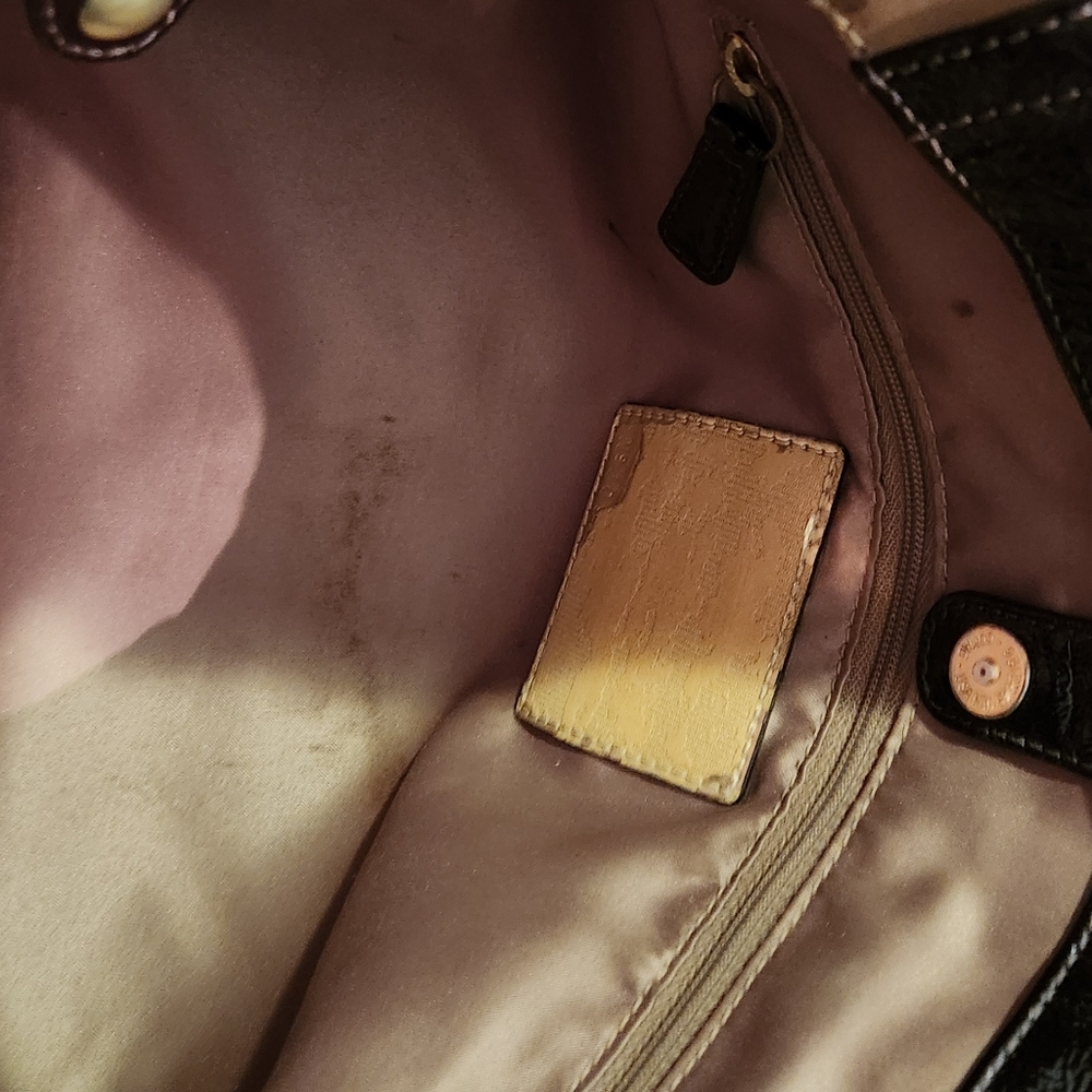 ‼️HOT DEAL‼️ Coach Madison Tan and Brown Signature Tote Bag - Picture 12 of 16
